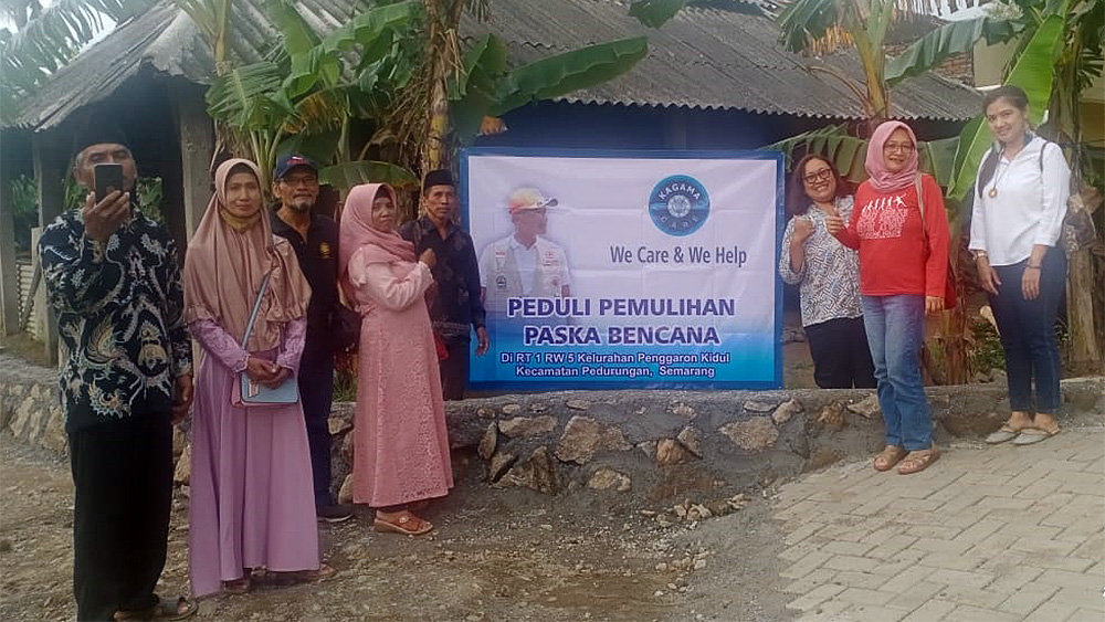 Peduli Pemulihan Paska Bencana Kagama Care Salurkan Bantuan Untuk