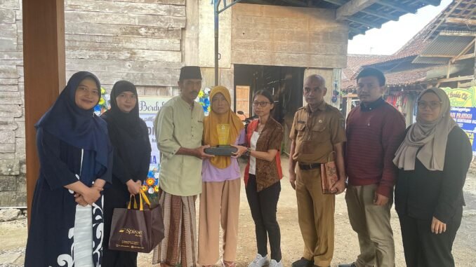 Tali asih untuk keluarga Alm Bagus Adi Prayoga